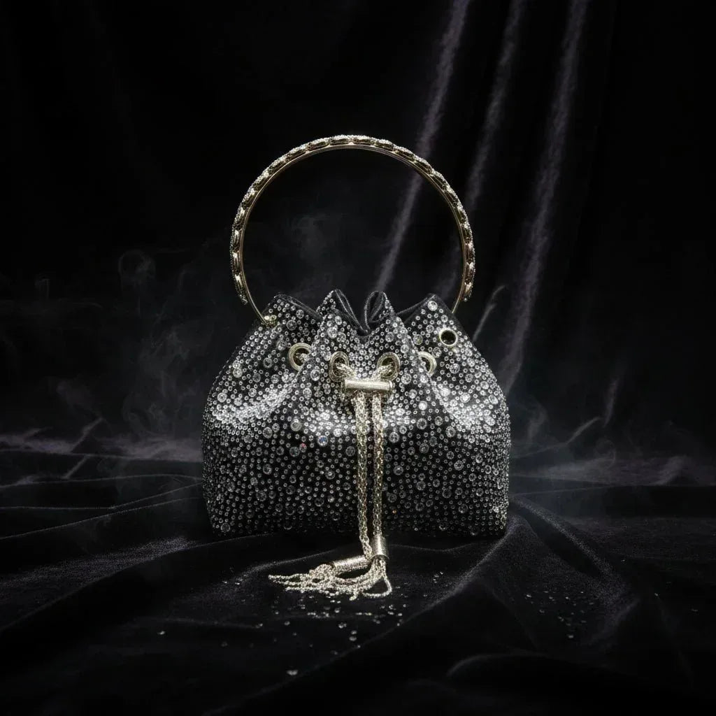 Moonlit Chain Bag - Sorceress Sanctuary Gradient A-Gradient B-Black