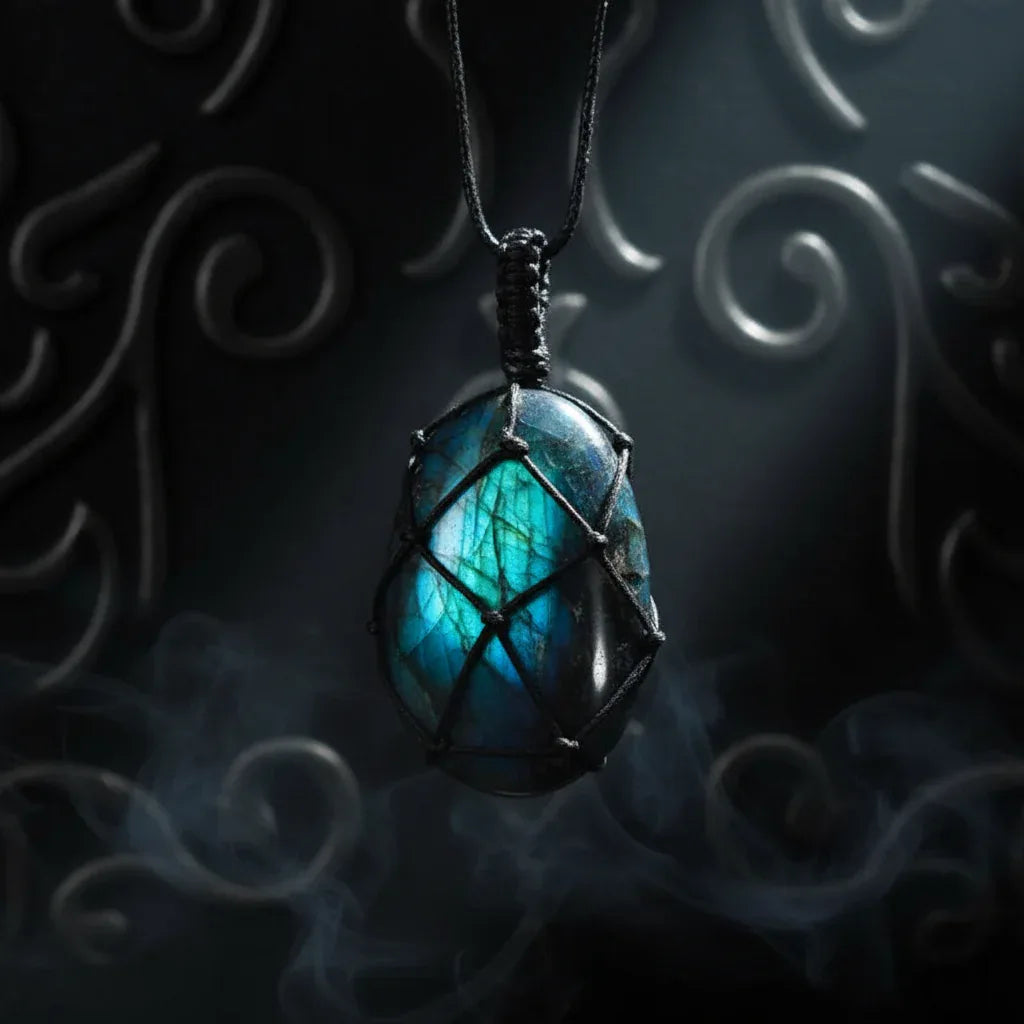 Moonstone Necklace - Sorceress Sanctuary Pure natural-Heart