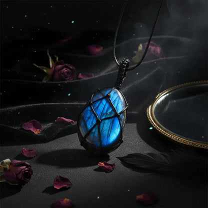 Moonstone Necklace - Sorceress Sanctuary Pure natural-Heart