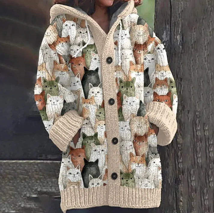 Spooky Witch Hooded Coat