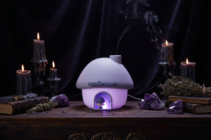 Mushroom House Humidifier - Sorceress Sanctuary Blue-Pink-Purple