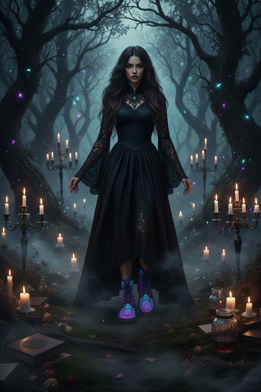 Mystic Martin Boots Sorceress Sanctuary