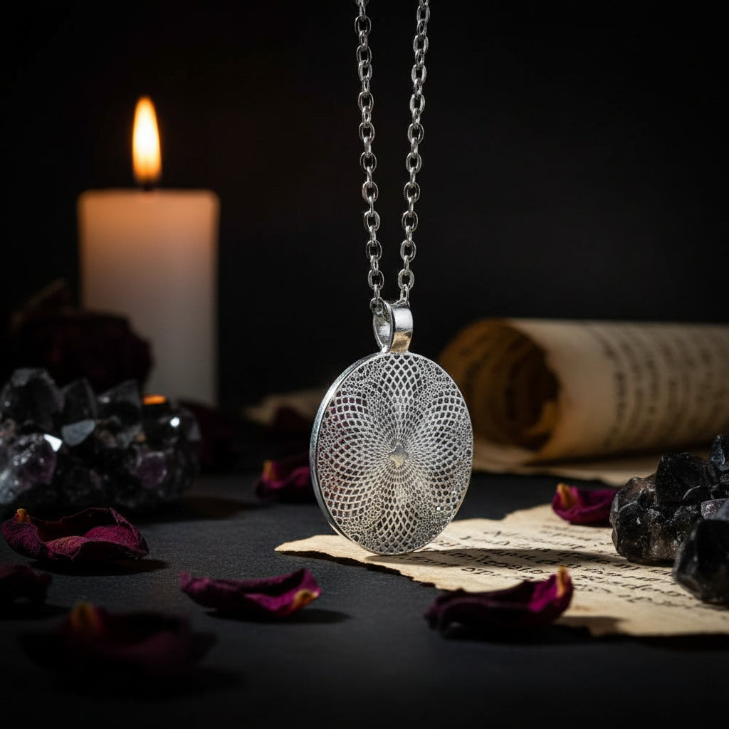 Star Gem Necklace with Metal Pendant Sweater Chain Sorceress Sanctuary