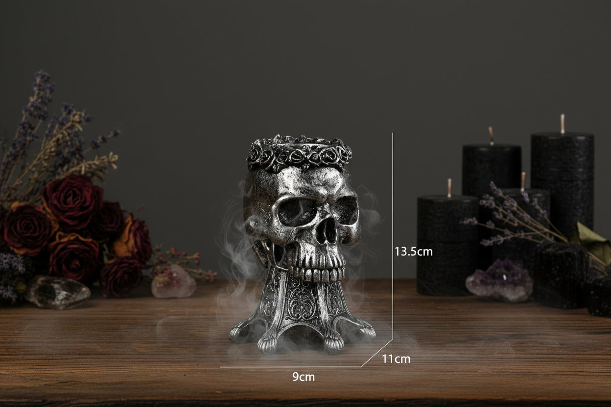 Mystic Skeleton Planter - Sorceress Sanctuary Copper-Silver