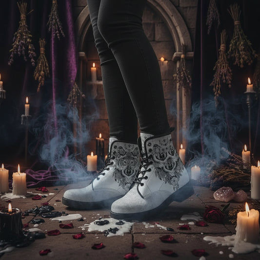 Mystic Wolf Boots - Sorceress Sanctuary Big Big Wolf / 35-Big Big Wolf / 36-Big Big Wolf / 37-Big Big Wolf / 38-Big Big Wolf / 39