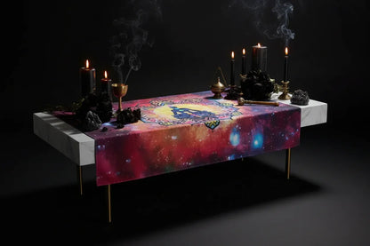 Mystical Mandala Tapestry - Sorceress Sanctuary A / 150x130cm-A / 150x180cm-A / 200x150cm-A / 230x150cm-B / 150x130cm