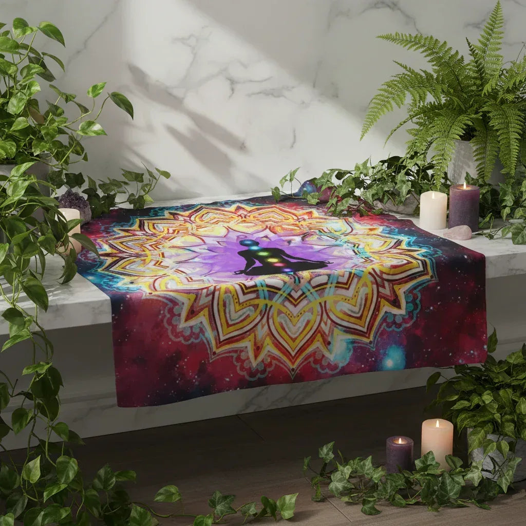 Mystical Mandala Tapestry - Sorceress Sanctuary A / 150x130cm-A / 150x180cm-A / 200x150cm-A / 230x150cm-B / 150x130cm