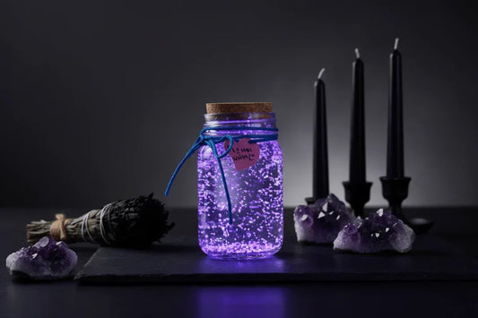 Mystical Wish Bottle - Sorceress Sanctuary Blue / L-Mixed Colors / L-Blue green 1 / M-Blue green 2 / L-Green / M