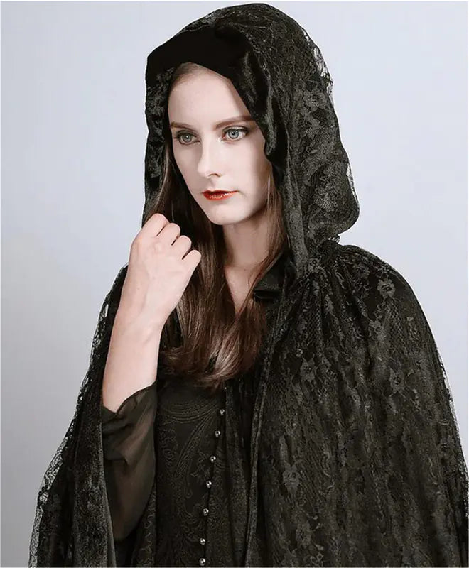 Elegant Lace Cloak