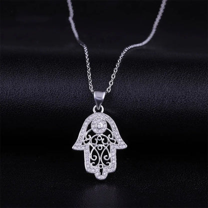 Crystal Hand Protection Necklace