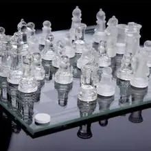 Mystic Glass Chess Set