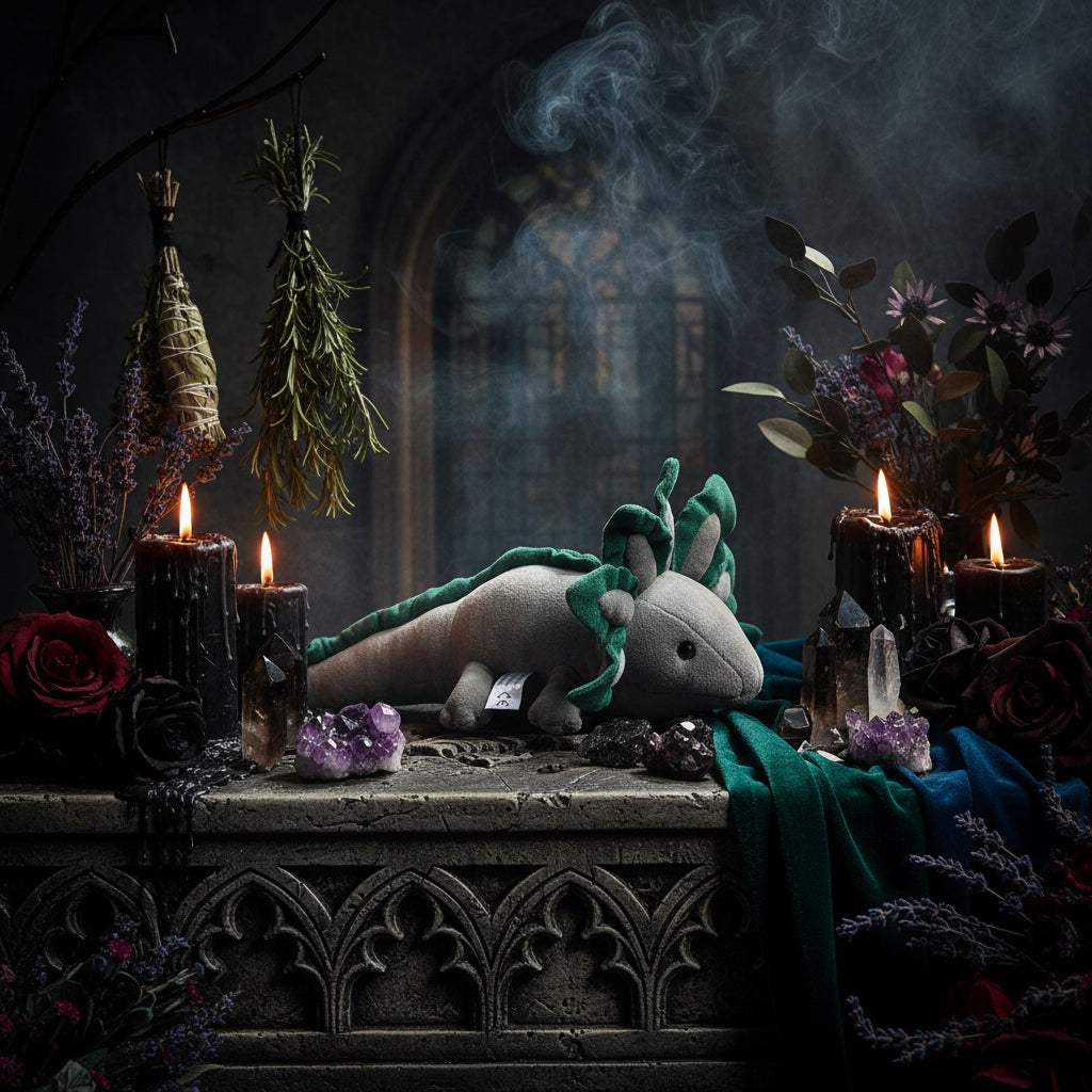 Axolotl Plush Dinosaur Toy - Cute Festival Gift Sorceress Sanctuary