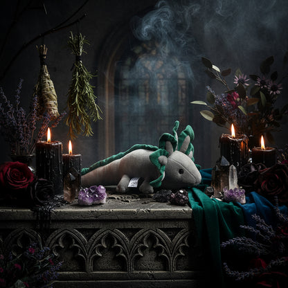 Axolotl Plush Dinosaur Toy - Cute Festival Gift Sorceress Sanctuary