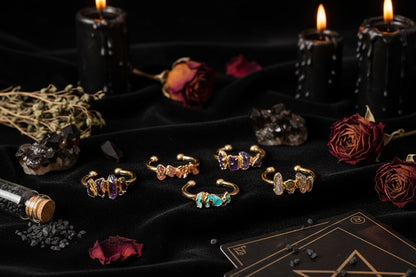 Natural Crystal Ring - Sorceress Sanctuary