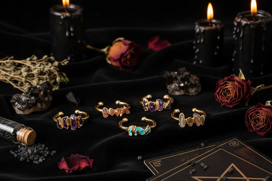 Natural Crystal Ring - Sorceress Sanctuary