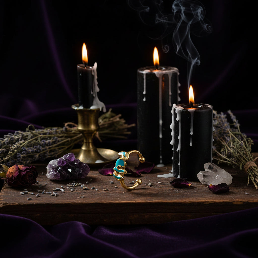 Natural Crystal Ring - Sorceress Sanctuary