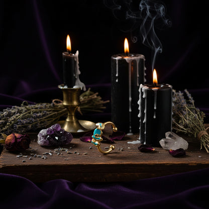 Natural Crystal Ring - Sorceress Sanctuary