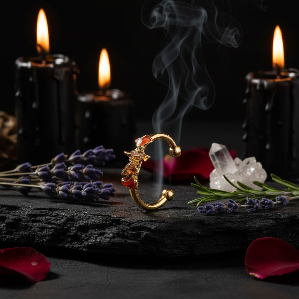 Natural Crystal Ring - Sorceress Sanctuary