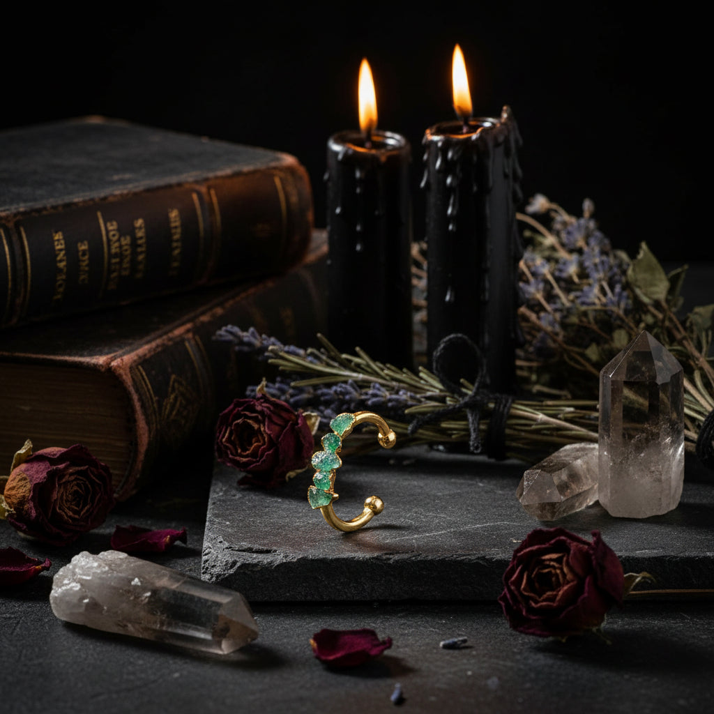 Natural Crystal Ring - Sorceress Sanctuary
