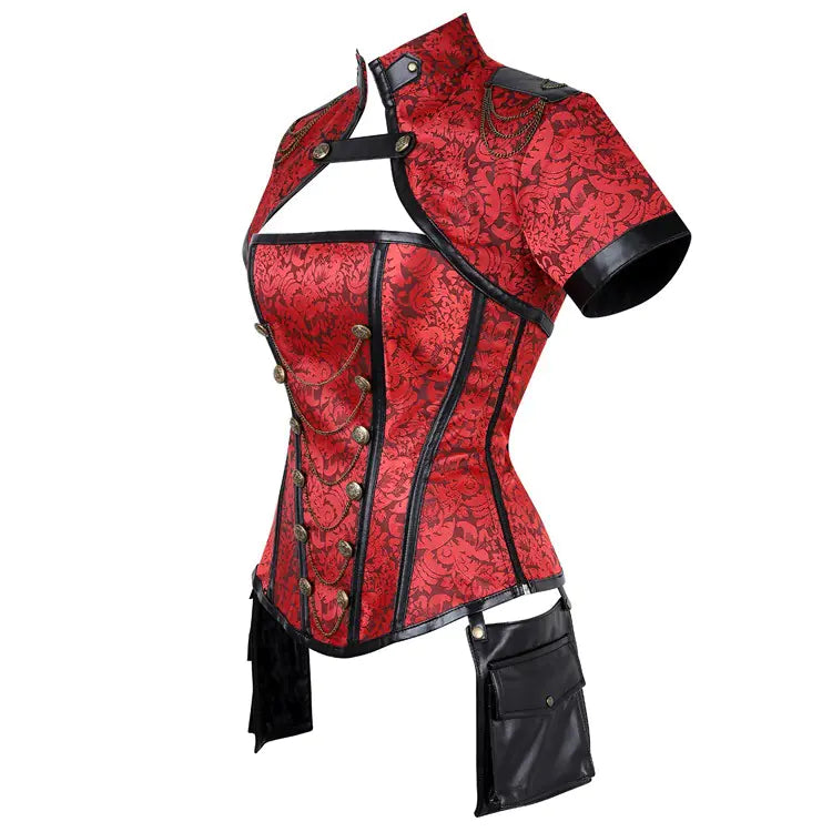 Gothic 4-Piece Corset Set