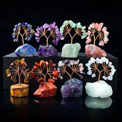 Natural Crystal Tree |  Amethyst Base Sorceress Sanctuary
