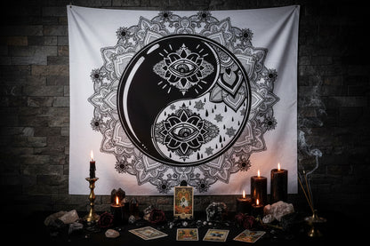 Home Decor Tapestry Wall Hanging Decor Sorceress Sanctuary