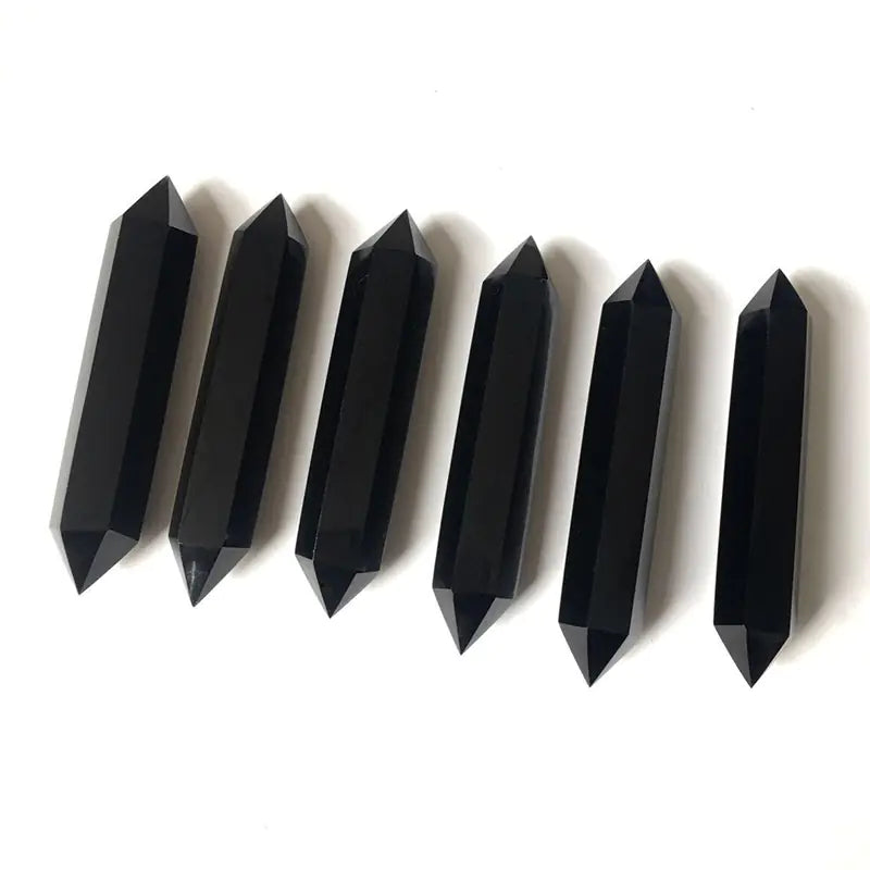 Black Obsidian | Double Point Column