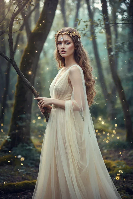 Nymph Tiara - Sorceress Sanctuary Gold-Silver