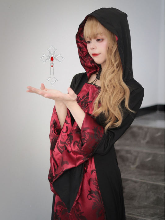 Enchanted Vampire Witch Cloak