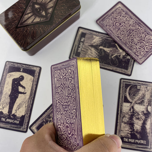 Exclusive Tarot Cards in Gold Box