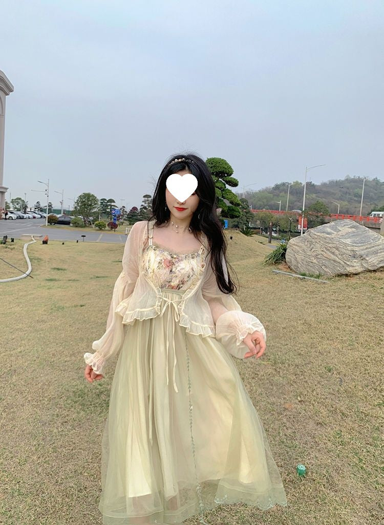 Mystic Fairy Lace | Patchwork Mesh Dress