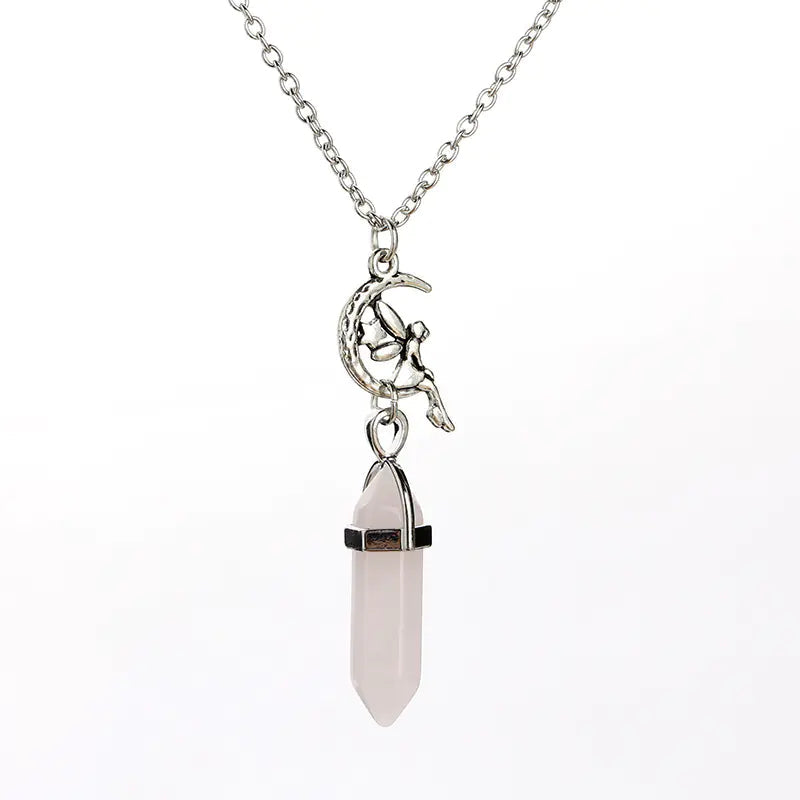 Crystal Amulet Necklace Sorceress Sanctuary