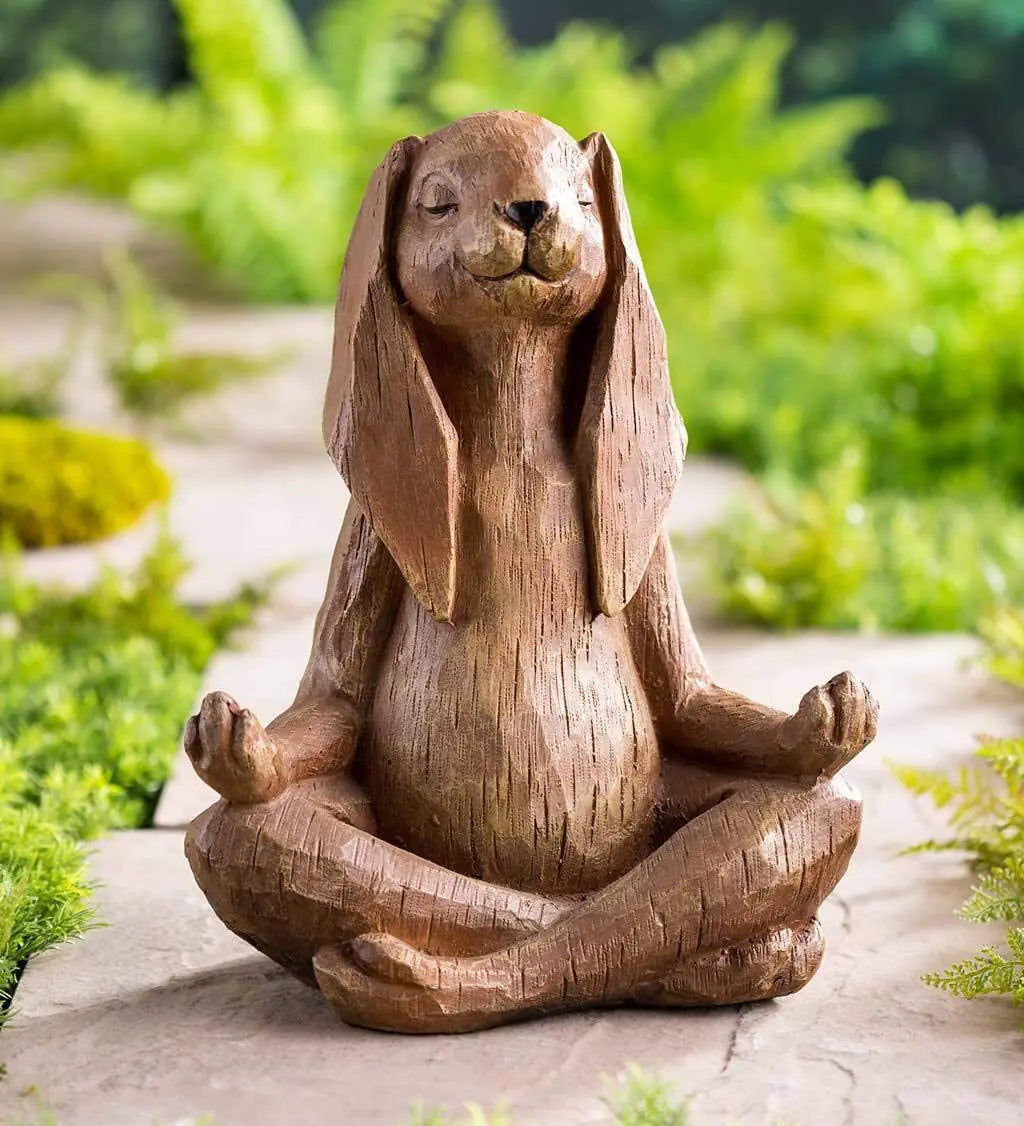 Zen Rabbit Sculpture