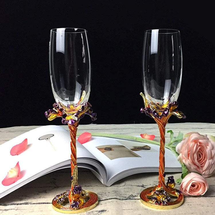 Handcrafted Crystal Glasses