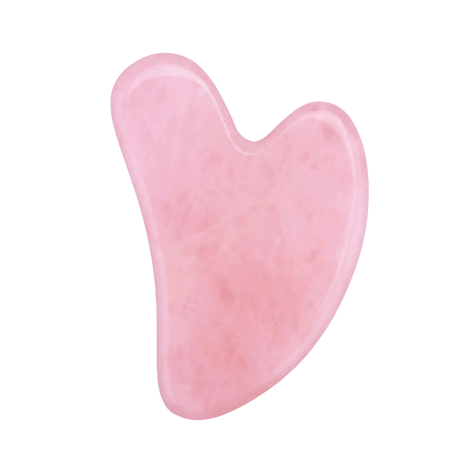 Natural Pink Crystal Gua Sha Board Sorceress Sanctuary