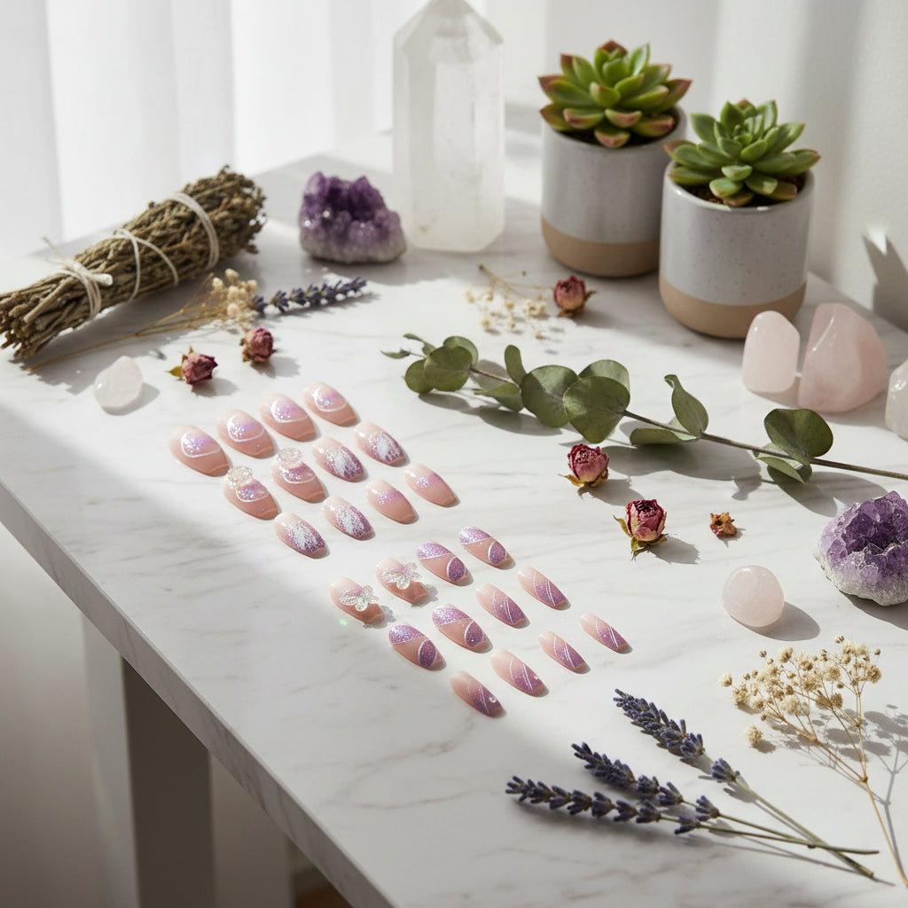 Fairy Butterfly Nails