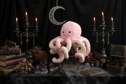 Octopus Plushie - Sorceress Sanctuary white / 80 cm-Light Brown / 80 cm-white / 60 cm-Light Brown / 60 cm-pink / 40 cm