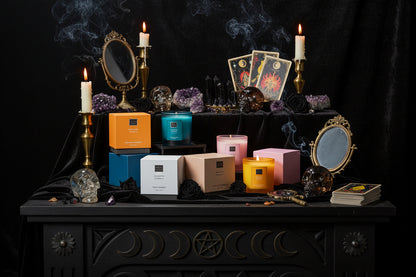 Oil & Soy Set - Sorceress Sanctuary Blue-White-Orange-Pink