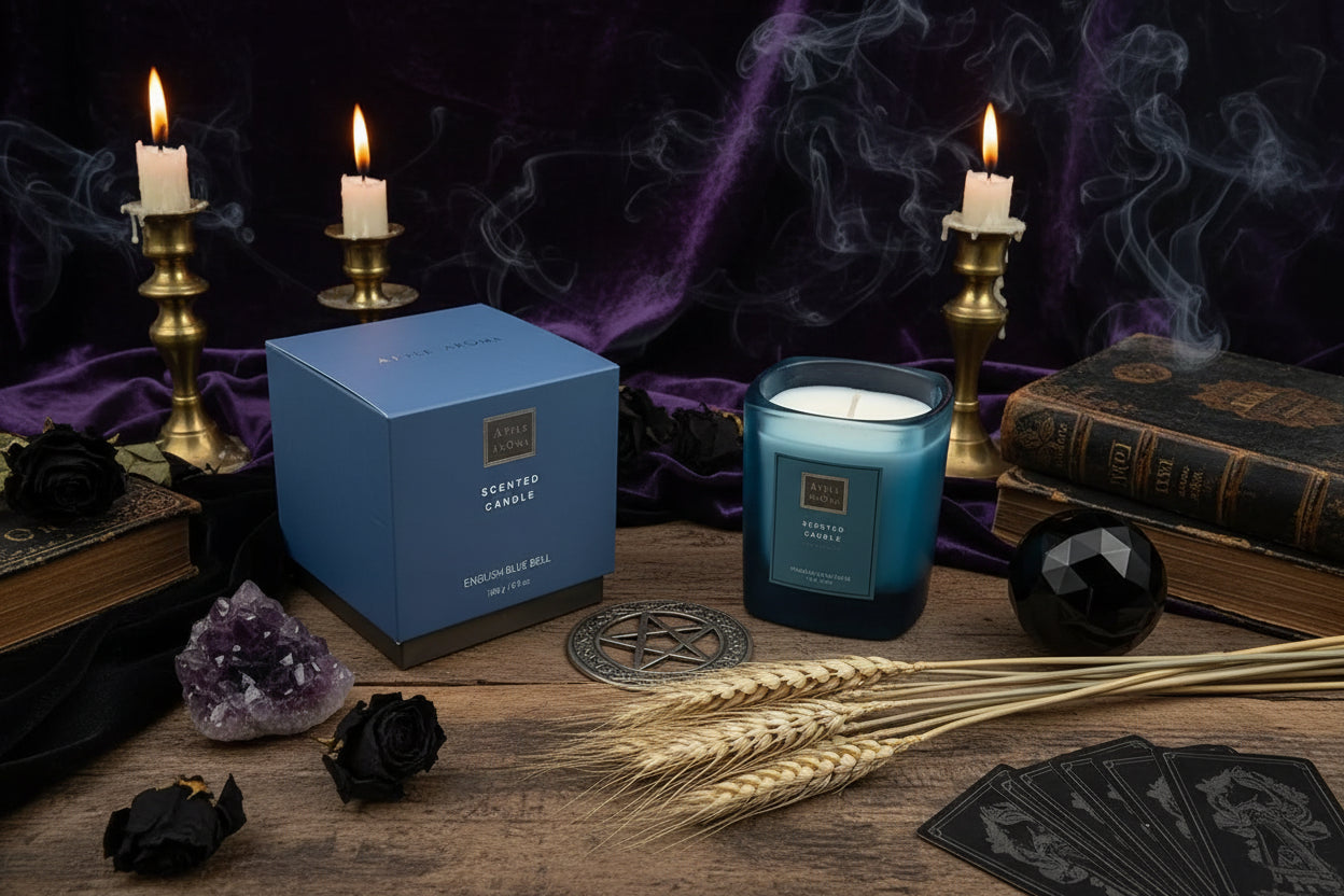 Oil & Soy Set - Sorceress Sanctuary Blue-White-Orange-Pink