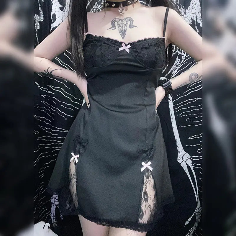 Enchanted Lace Mini Dress