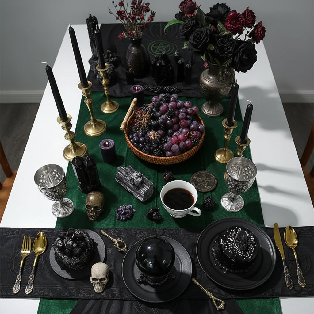 Velvet Witch Altar Cloth