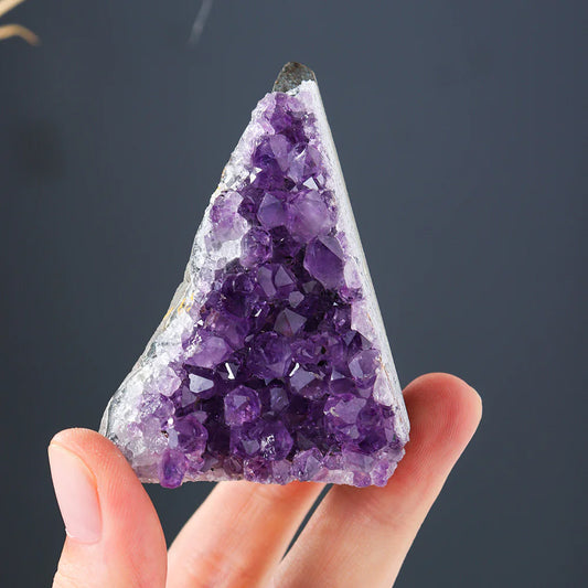 Natural Amethyst Crystal Cluster