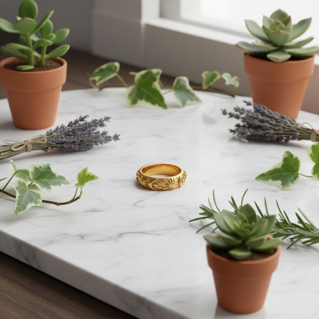 Star, Moon, and Sun Ring Sorceress Sanctuary