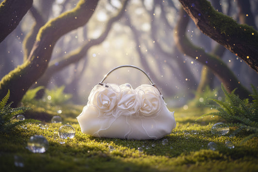 Pearl Rose Bag - Sorceress Sanctuary White