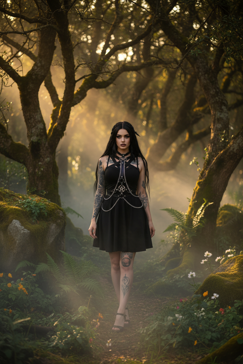 Metal Chain Belt for Dresses and Jeans - Versatile Design Sorceress Sanctuary