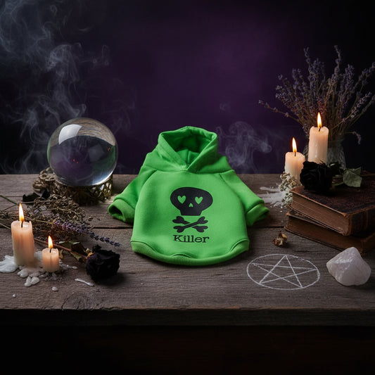Skull Pet Hoodie - Sorceress Sanctuary Red / XS-Black / L-Red / M-Black / S-Red / L