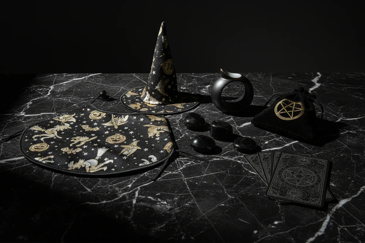Pet Wizard Costume - Sorceress Sanctuary Hat / S-Hat / M-Hat / L-Cloak / S-Cloak / M