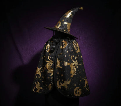 Pet Wizard Costume - Sorceress Sanctuary Hat / S-Hat / M-Hat / L-Cloak / S-Cloak / M