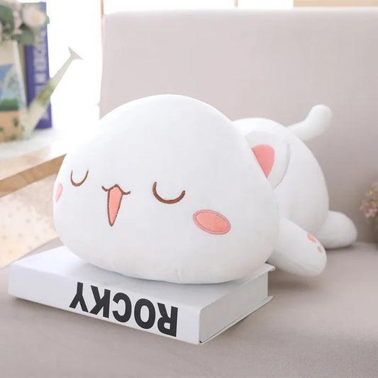 Grey & White Kitty Plushie Familiars