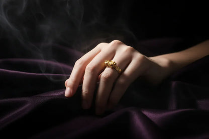 Pixiu Wealth Ring - Sorceress Sanctuary Money Pixiu Ring / Open Adjustable